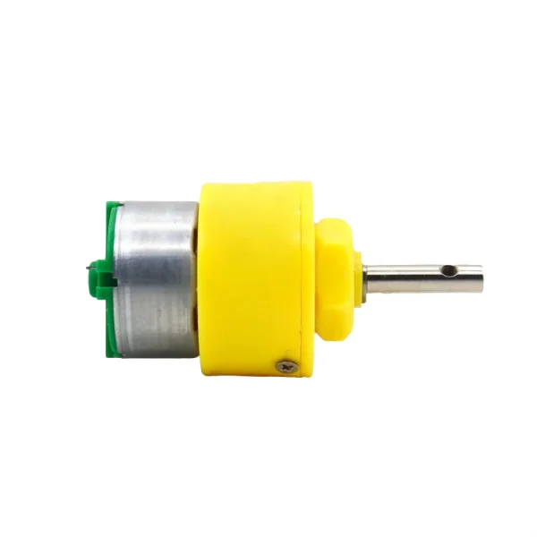Dc 12V High Torque Electric Micro Speed Yellow Geared Motor for robotic projects