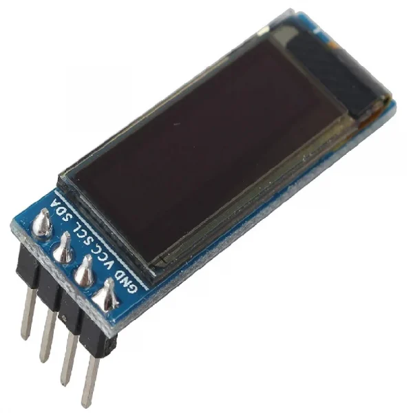 "0.91-Inch OLED Display: Compact and versatile screen for electronics projects. Ideal for small-scale applications, IoT devices, and DIY projects. High-contrast OLED technology for crisp and clear visual output