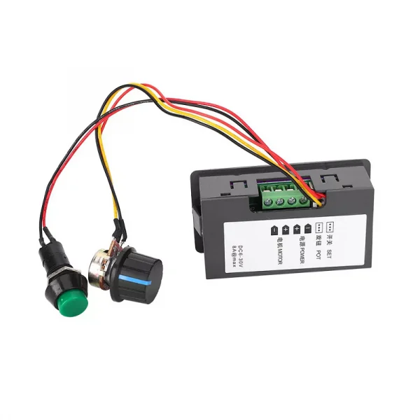 CCM5D Digital PWM DC Motor Speed Controller With Display 02