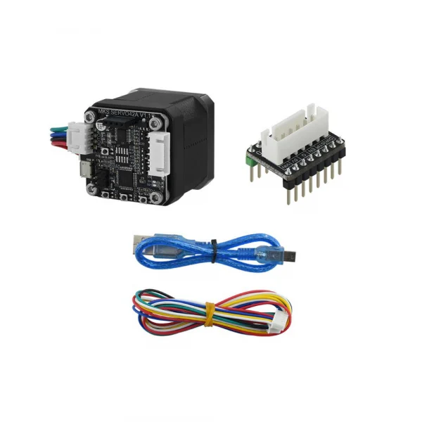 MakerBase Closed Loop Nema 17 SERVO42 Motor with Adapter for 3D Printers Without Display V1 1