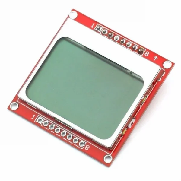 Nokia 5110 LCD display module Red 01