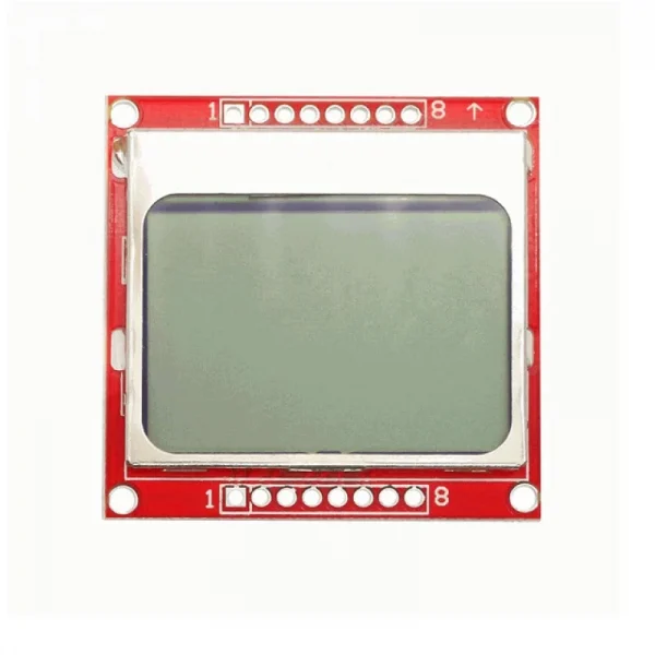 Nokia 5110 LCD display module Red 05