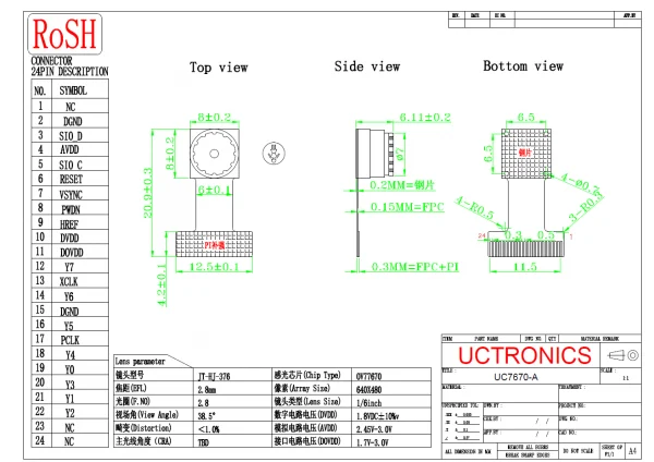 OV7670 camera module 04