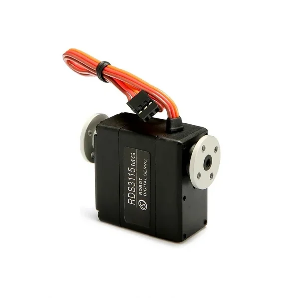 RDS3115 MG Digial Metal Gear Dual Shaft 15 kg Servo Motor with Holders 02