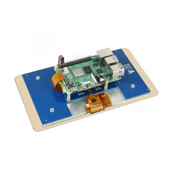 waveshare 7inch 1024 600 capacitive touch dipslay raspberry pi DSI 02