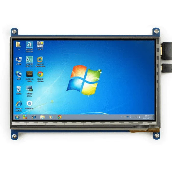 RASPBERRY PI HDMI INCH 1024 X 600 CAPACITIVE 10POINT TOUCH LCD SCREEN  