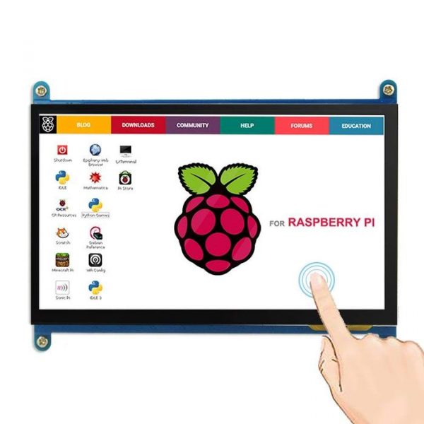 7-Inch HDMI Display for Raspberry Pi: Crystal-clear high-definition screen designed for seamless integration with Raspberry Pi projects. Enjoy vibrant visuals and easy setup for your DIY electronics and robotics endeavors.