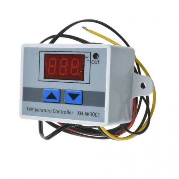 XH W3001 AC 220V 1500W Digital Microcomputer Thermostat Switch 4