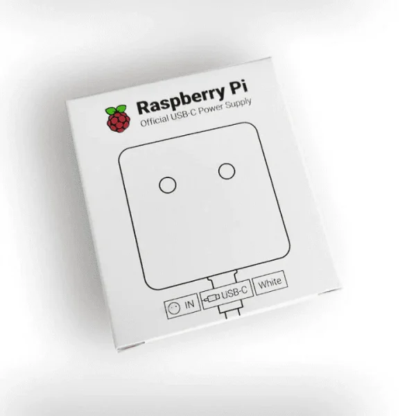 Official Raspberry Pi 4 Power Supply: Genuine power adapter designed for optimal performance with Raspberry Pi 4. Provides stable and reliable power, ensuring seamless operation for your projects. Trust the official accessory for your Raspberry Pi 4