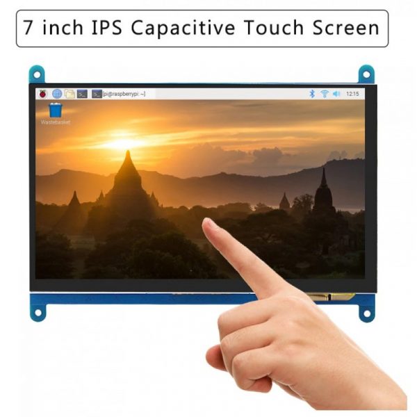 7-Inch HDMI Display for Raspberry Pi: Crystal-clear high-definition screen designed for seamless integration with Raspberry Pi projects. Enjoy vibrant visuals and easy setup for your DIY electronics and robotics endeavors.