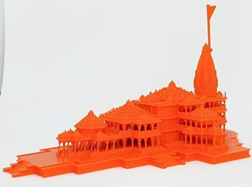 Ayodhya Shri Ram temple / Mandir - Miniature 3D printed replica ...