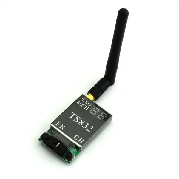 high-quality TS832 48Ch 5.8G 600mw Wireless Audio/Video Transmitter for FPV RC transmitter which will give you more than a 5km range by aryabot.in