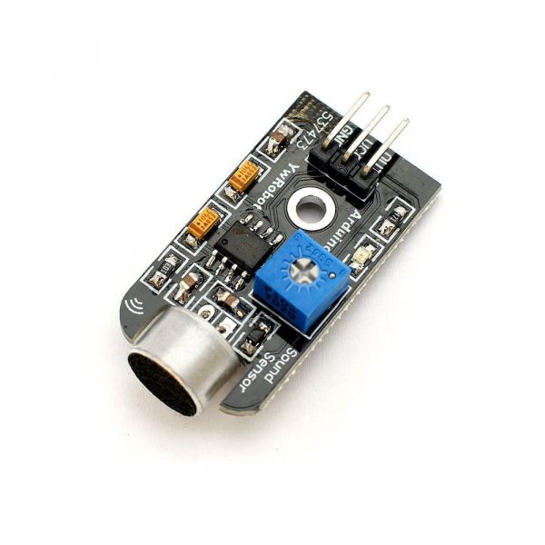 Analog Sound Sensor Microphone Module for Arduino ROBU.IN 1