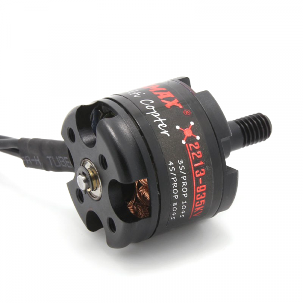 EMAX MT2213 935KV Brushless DC Motor – Black Cap CW Motor Rotation With Prop1045 Combo Original 2 1