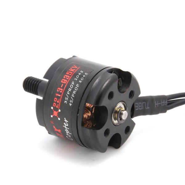 EMAX MT2213 935KV Brushless DC Motor – Black Cap CW Motor Rotation With Prop1045 Combo Original 3 1