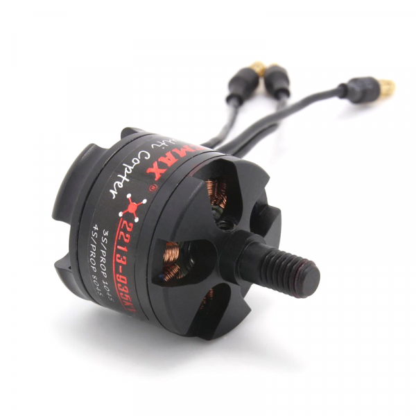 EMAX MT2213 935KV Brushless DC Motor – Black Cap CW Motor Rotation With Prop1045 Combo Original 5 1