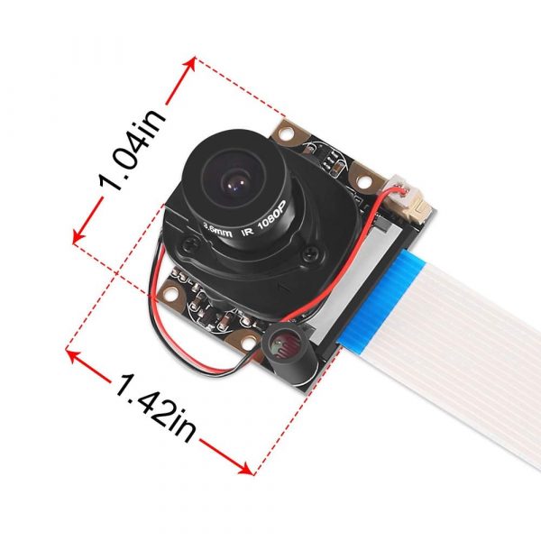 OV5647 5MP 1080P IR Cut Camera for Raspberry Pi 4