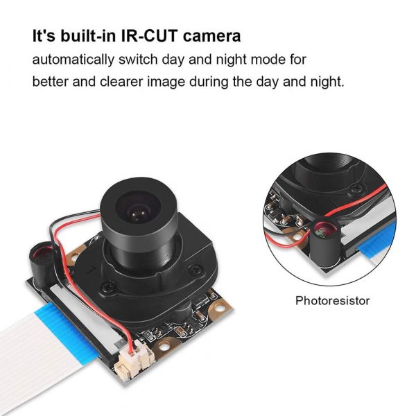 OV5647 5MP 1080P IR Cut Camera for Raspberry Pi 6