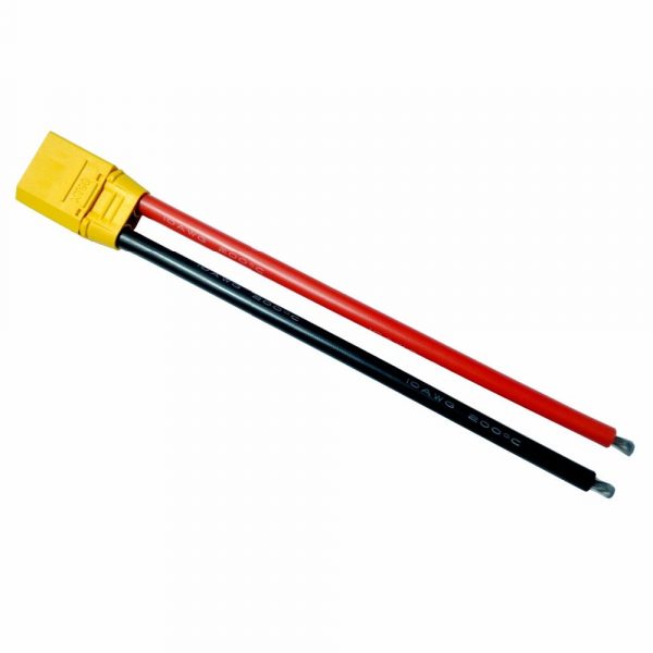 SafeConnect XT90 Plug Male 10AWG 10cm Tail with Housing 2