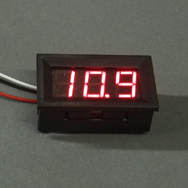 0.56inch 0 100V Three Wire DC Voltmeter 17 1