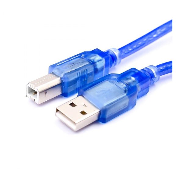 1.64FT USB 2.0 A B Male Printer Cable 0.3m 1