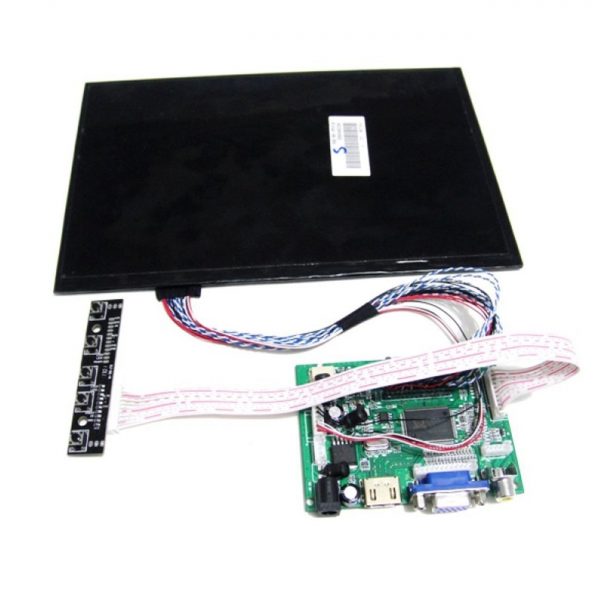 10.1 inch IPS LCD Screen with Driver Board Kit for Raspberry Pi ROBU 1