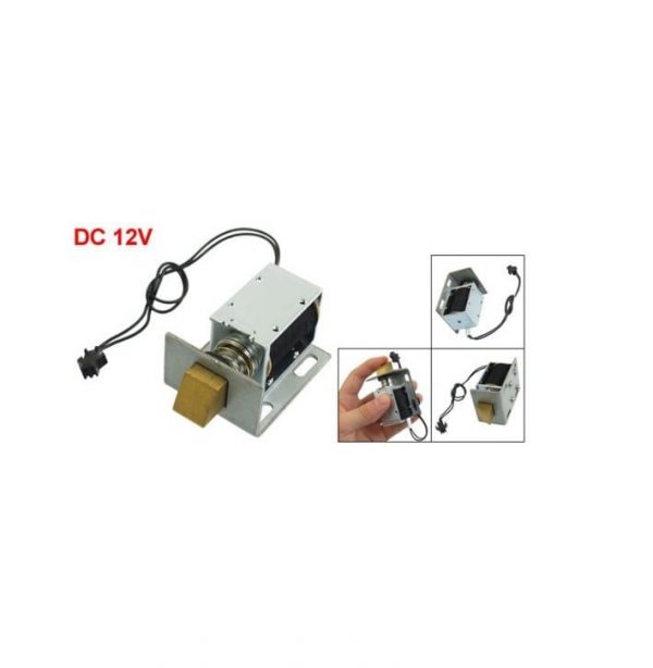 1240 12V DC 12V 1.7A 20.6W 1kg Holding Solenoid for Electric Door Lock 3