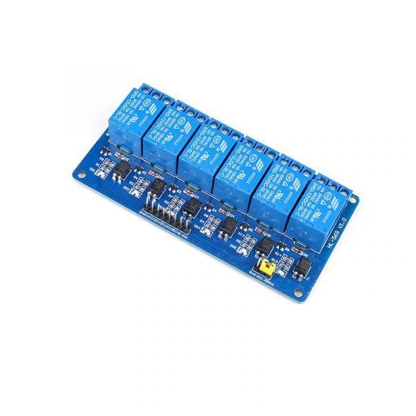 12V 6 Channel with Light Coupling Relay Module 1