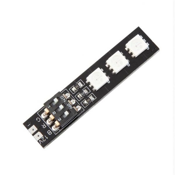 12V 7 Colors RGB 5050 LED Strip Night Light LED Board with DIP Switch for