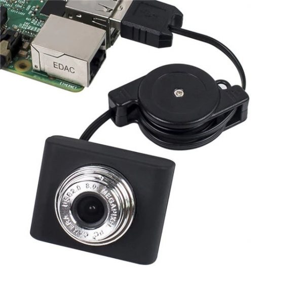 14 Cmos 640X480 USB Camera with Collapsible Cable for Raspberry Pi 3 3