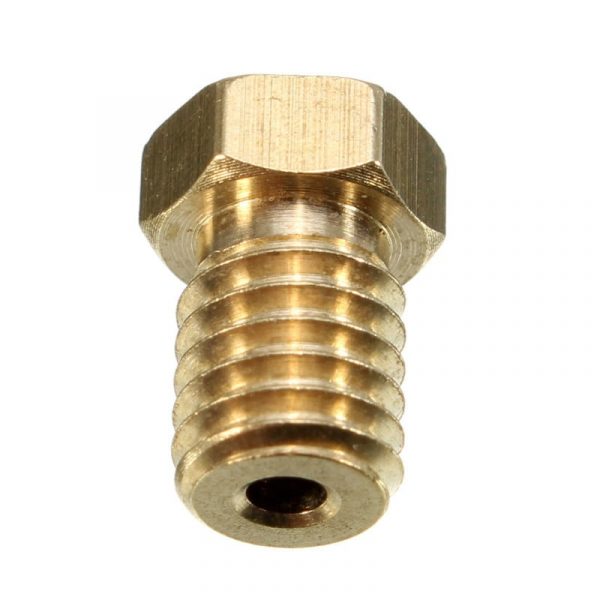 1pcs 3D printer For Makerbot MK7 MK8 Brass Nozzle 0 25mm 0 8mm 1mm 0 3mm