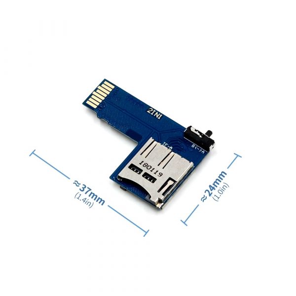 2 IN 1 Raspberry Pi Dual TF SD Card Switcher Adapter 10