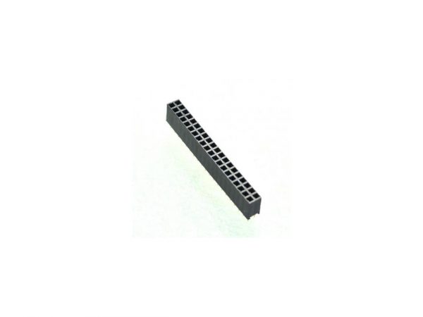 2.54mm 2x20 Pin Female Double Row Header Strip 3