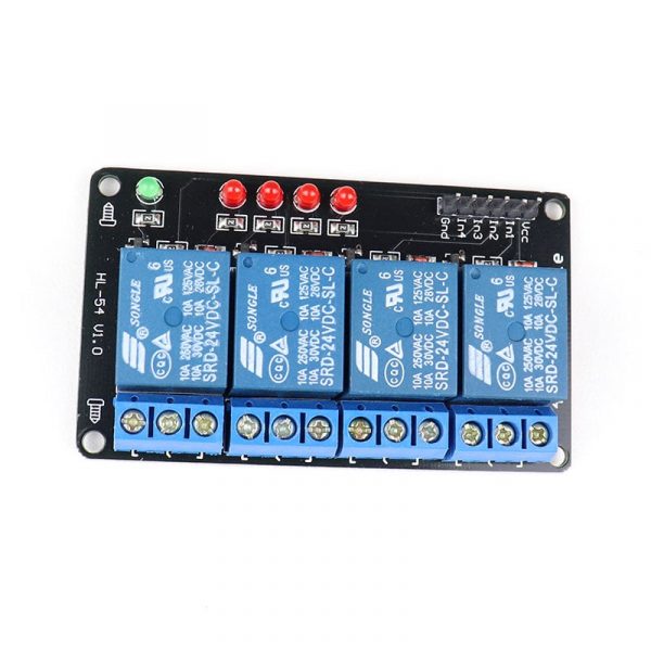 24V 4 Channel Relay Module 1