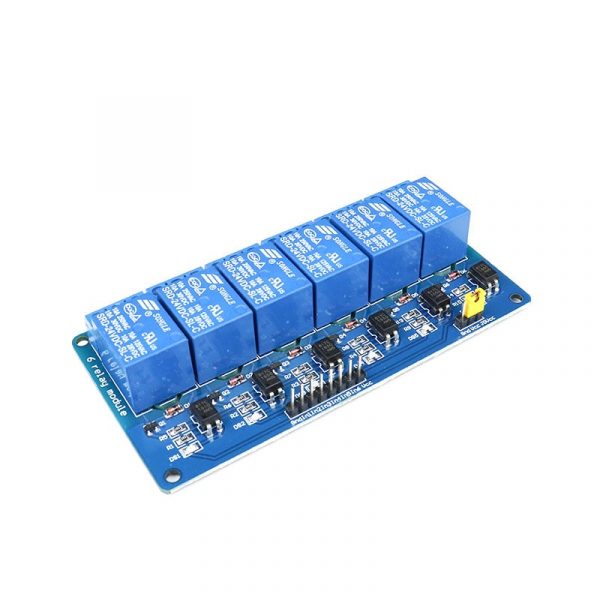 24V 6 channel with light coupling relay 3