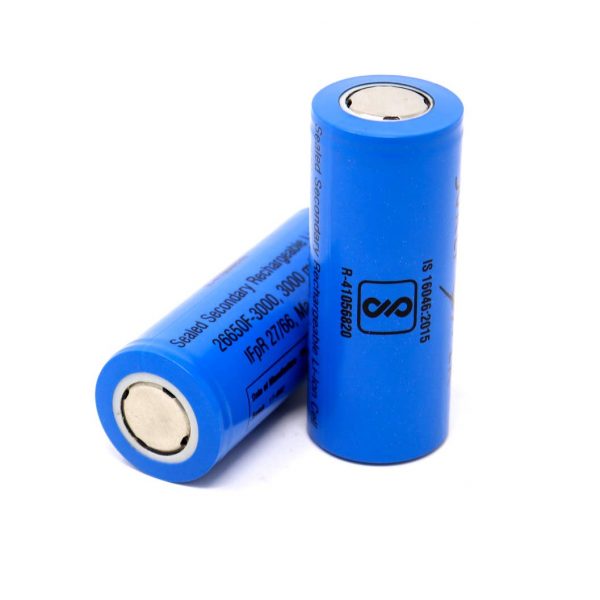 26650 3.2V Rechargeable 3000mAh Li ion Battery Cell 10 1