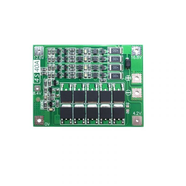 4 Series 40A 18650 Lithium Battery Protection Board 2