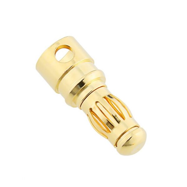 4mm Gold Connectors Male 2