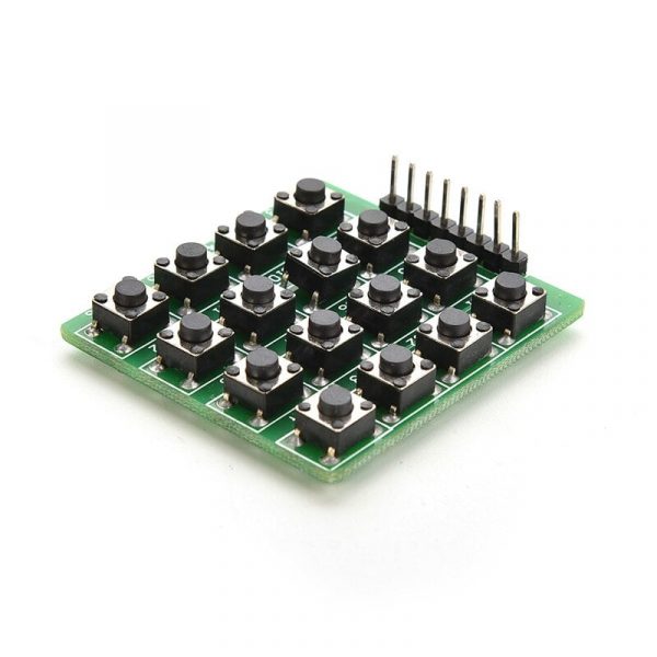 4x4 Matrix 16 Keypad Keyboard Module 16 Button MCU 2