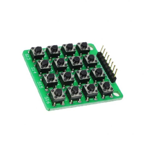 4x4 Matrix 16 Keypad Keyboard Module 16 Button MCU 5