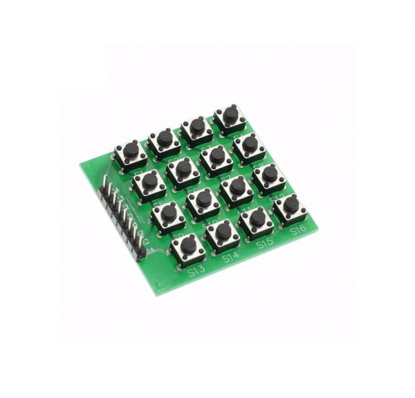 4x4 Matrix 16 Keypad Keyboard Module 16 Button MCU 7