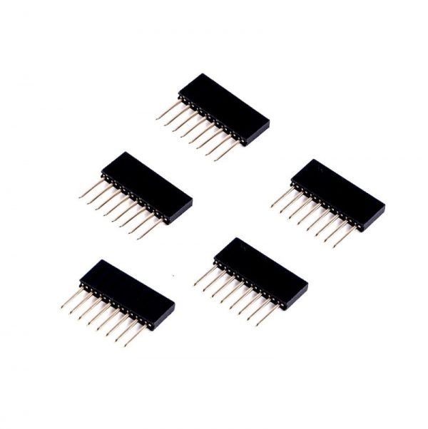 8 Pin Female 11mm tall stackable Header Connector for Arduino 1