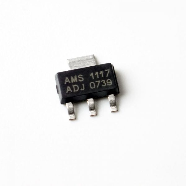 AMS1117 ADJ 1A SOT 223 Voltage Regulator IC Pack of 5 ICs 4