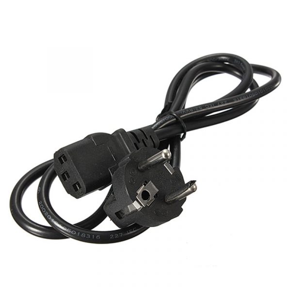 Brand New 1 2m AC 3 Prong Laptop Power Cable Cord Laptop Charger Adapter Power Supply