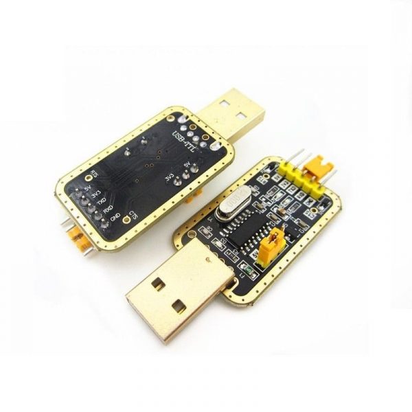 CH340G USB to RS232 TTL Auto Converter Adapter Module for Arduino ROBU.IN 1