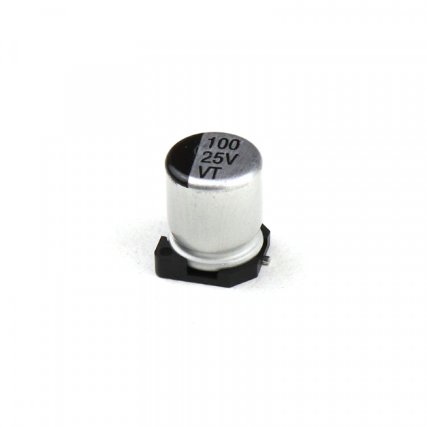 Capacitor Electrolytic Capacitor SMD 25v 100 uf 1