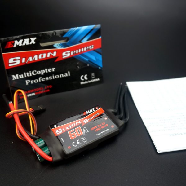 Emax Simon Series ESC 60A UBEC Electronic Speed Controller for RC Models Airplane