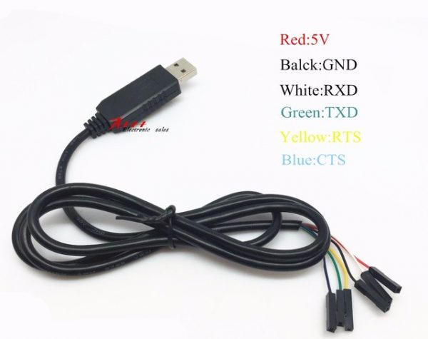 FT232 Brush line USB To TTL Serial Cable Line Electric Adapter FTDI Chipset Computer