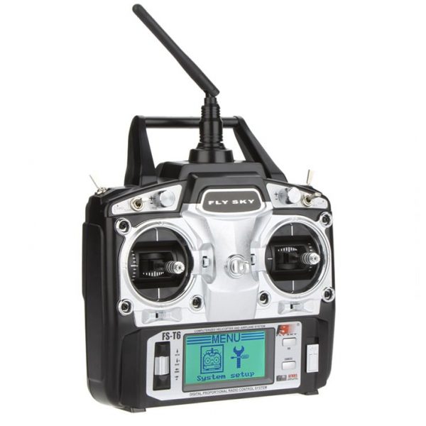 FlySky FS T6 6CH Transmitter with FS R6B Receiver 14