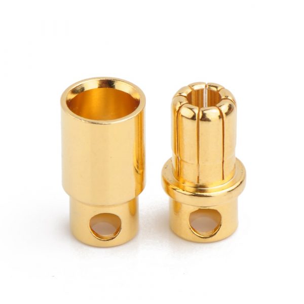 Free Shipping 5 pairs AMASS 8 0mm font b 8mm b font Gold Plated font b